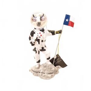 Cow Parade "Moonwalking Cow" Ceramic Figurine #7282 Vintage 2003